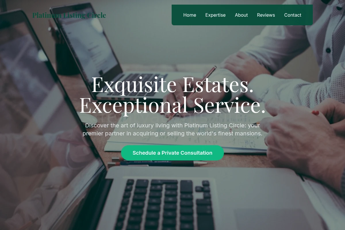 Mansion Real Estate Agent