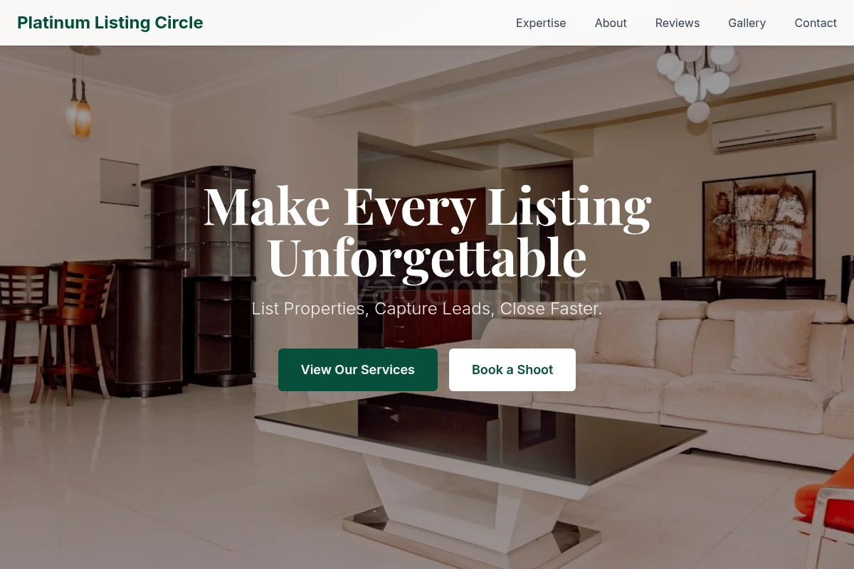 Broker Real Estate Photo