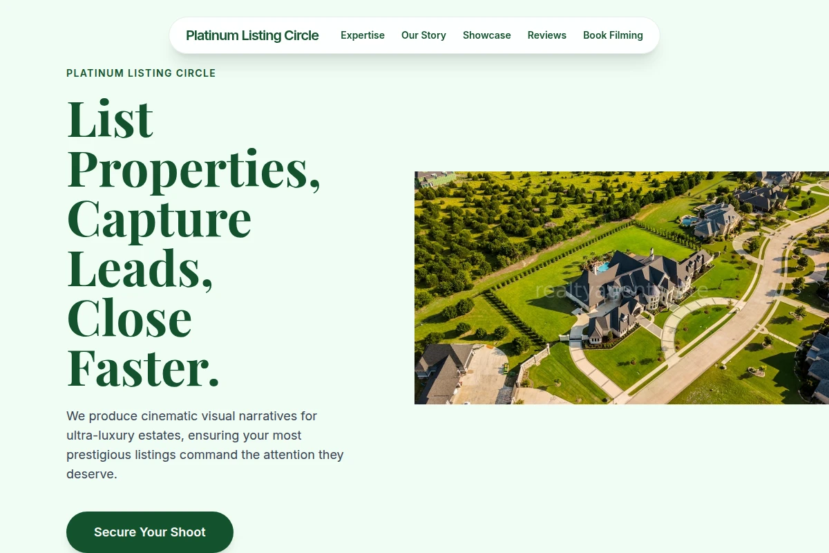 Mansion Real Estate Video