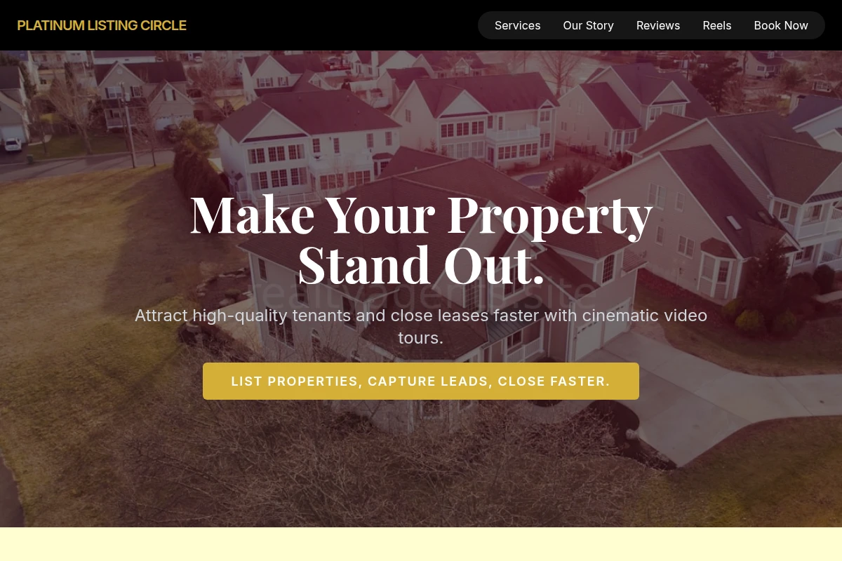 Landlord Real Estate Video